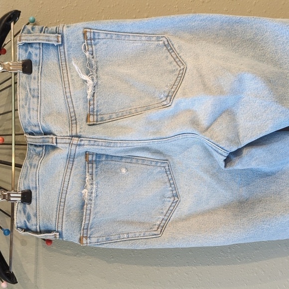 Abercrombie & Fitch Annie High Rise Girlfriend Jeans Size Zipper Size 25/0 Reg - Picture 15 of 16